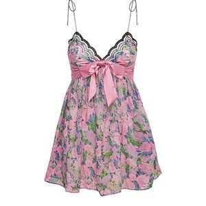 For Love and Lemons  - Odette Floral Slip Dress